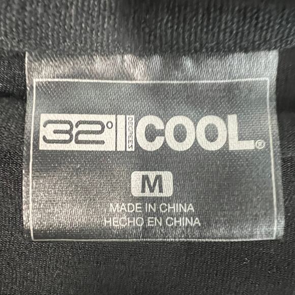 32 Degrees Cool Athleisure Black Dress Womens Medium Stretch Side Pockets Lined - Picture 2 of 14